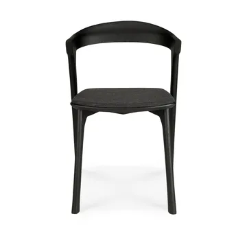 Bok Chair - Brown oak-fabric soft black - Ethnicraft