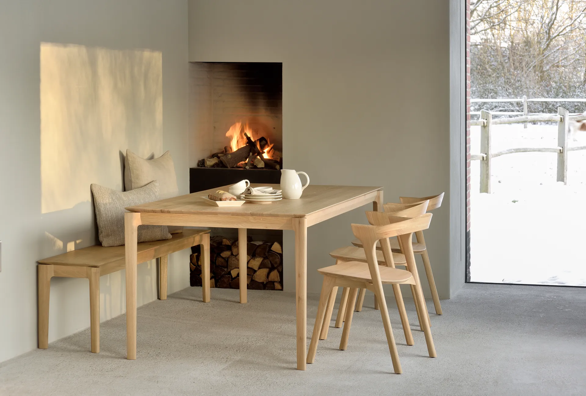 Bok Chair, Hardwax oiled oak Ethnicraft