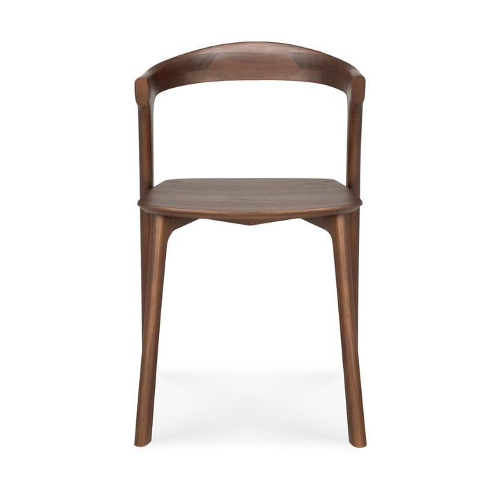 Bok Chair, Lacquered teak brown Ethnicraft