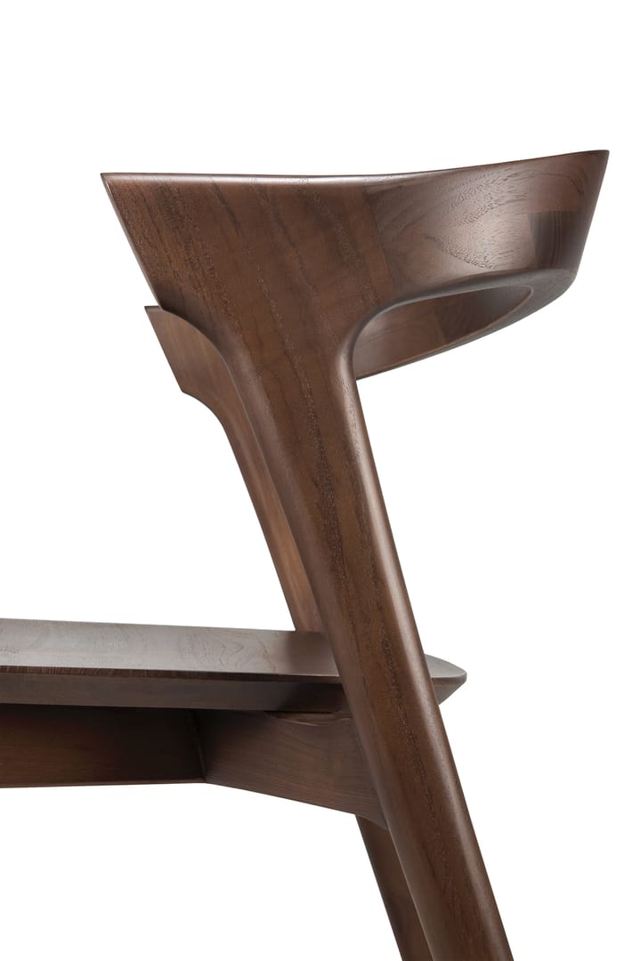 Bok Chair, Lacquered teak brown Ethnicraft