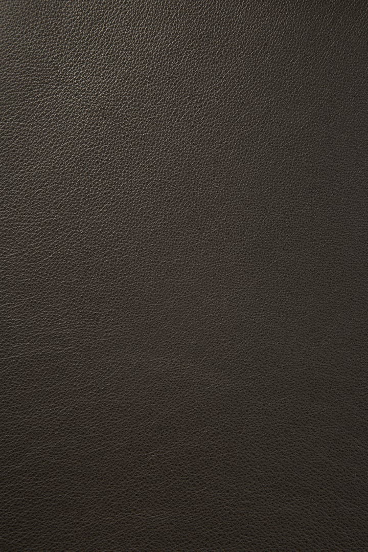 Bok chair with leather seat, Brown-stained oak-brown leather Ethnicraft