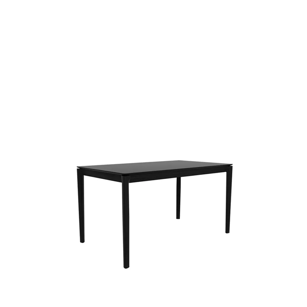 Bok dining table 140x80 cm, Black stained oak Ethnicraft