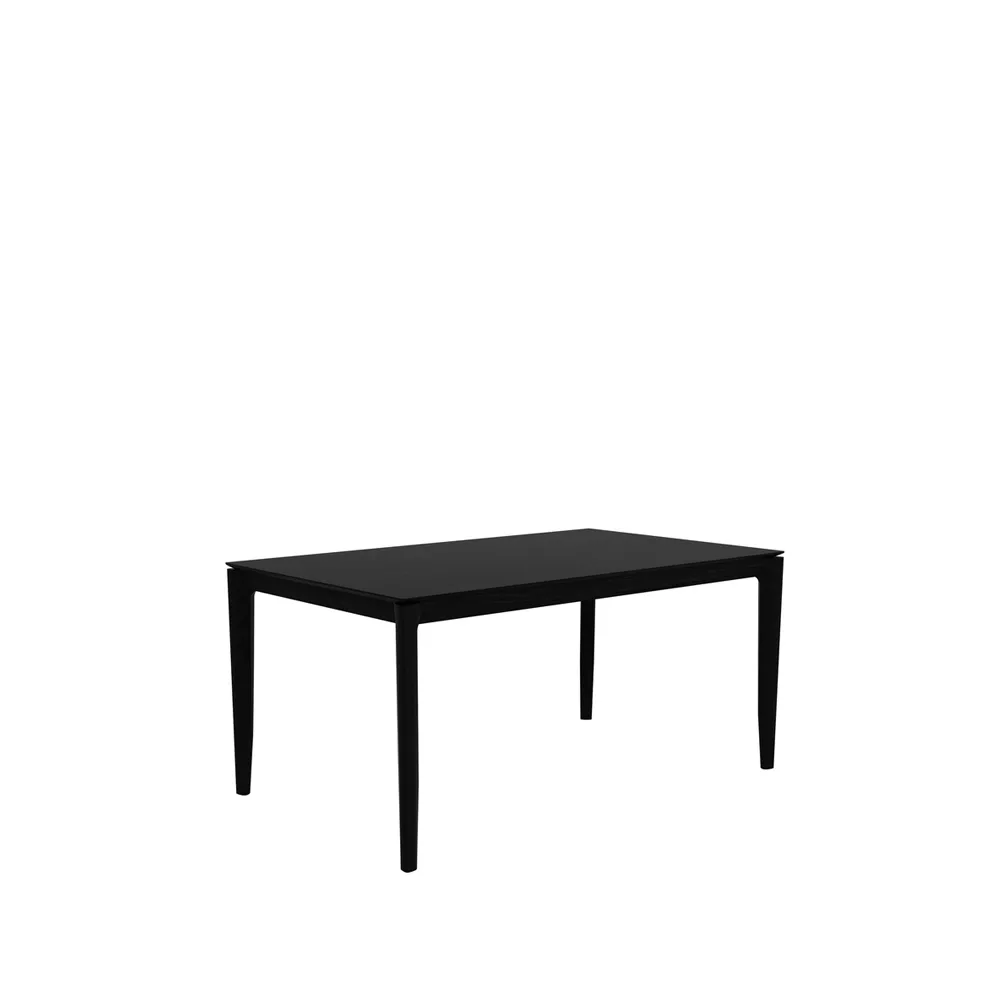 Bok dining table 160x80 cm, Black stained oak Ethnicraft