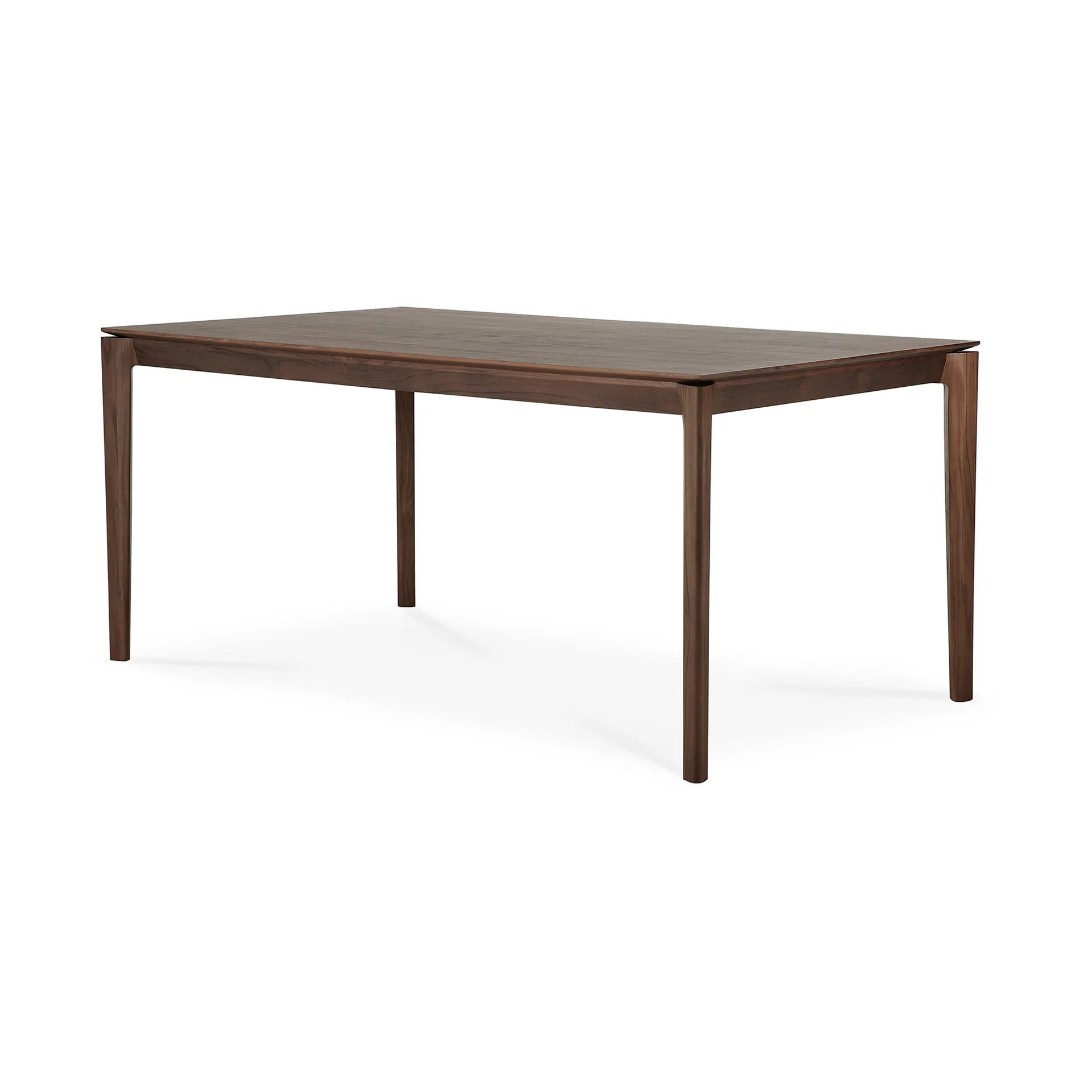 Bok dining table 160x80 cm, Lacquered teak brown Ethnicraft