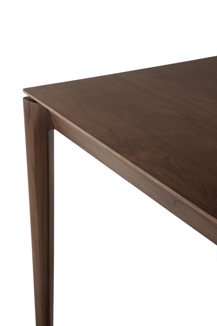 Bok dining table 160x80 cm, Lacquered teak brown Ethnicraft
