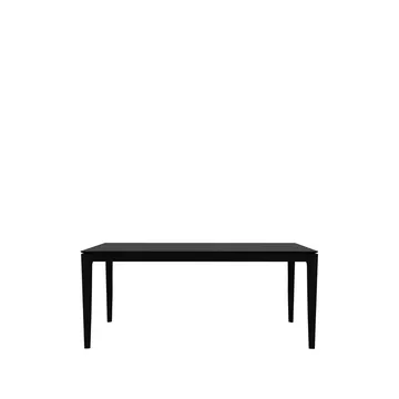 Bok dining table 180x90 cm - Black stained oak - Ethnicraft