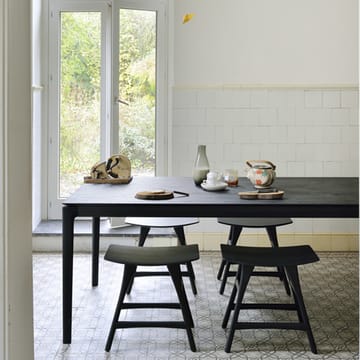 Bok dining table 180x90 cm - Black stained oak - Ethnicraft