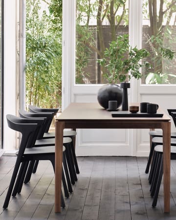 Bok dining table 180x90 cm - Lacquered teak brown - Ethnicraft