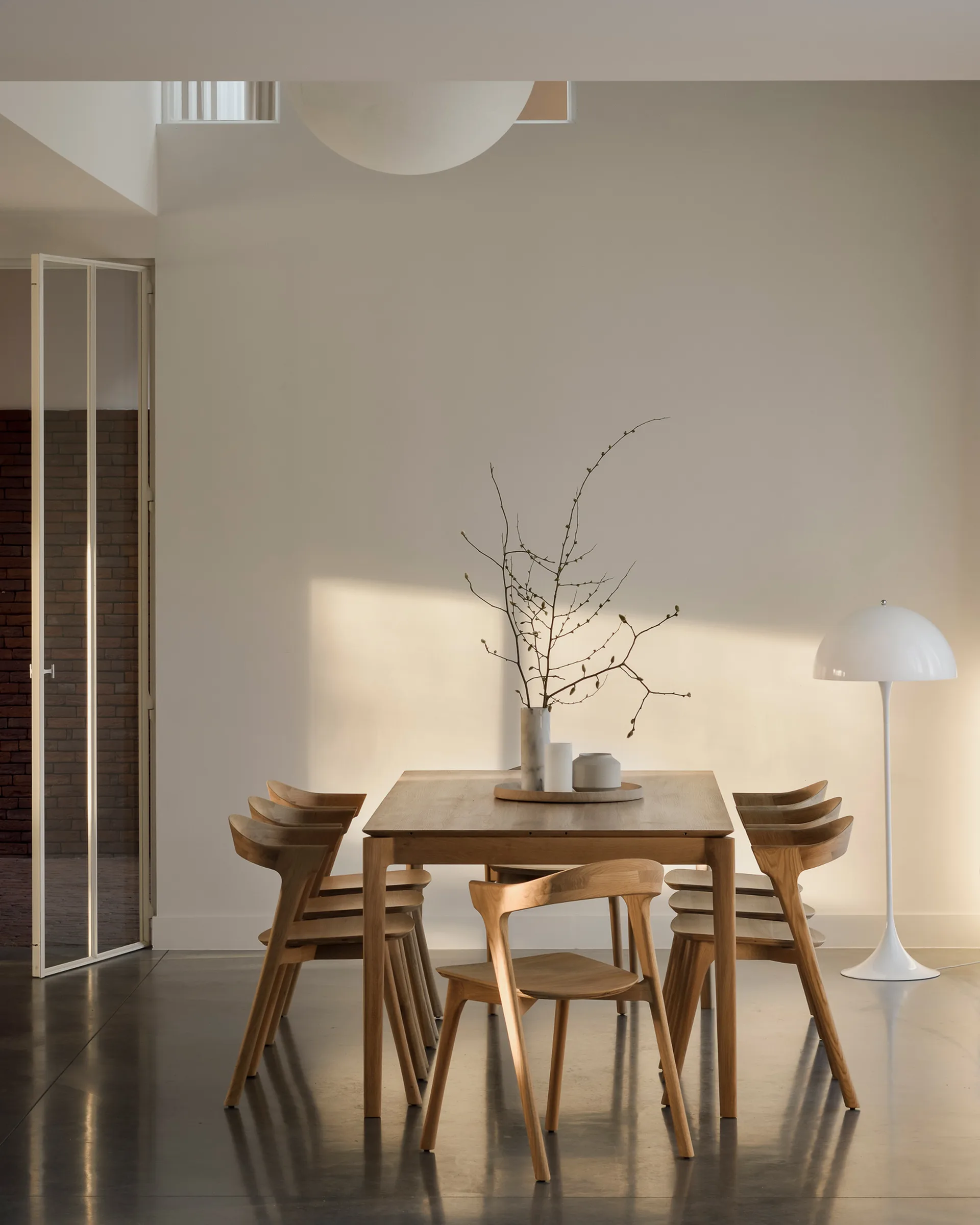 Bok dining table 200/300x100x76 cm, Hardwax oiled oak Ethnicraft