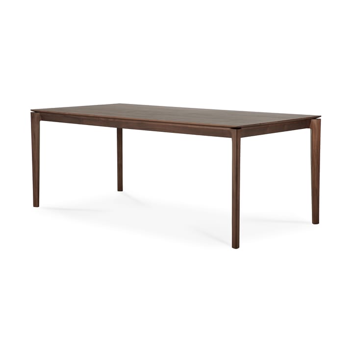 Bok dining table 200x95 cm - Lacquered teak brown - Ethnicraft