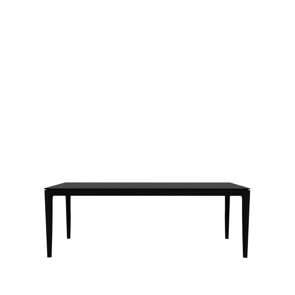 Bok dining table 220x95 cm, Black stained oak Ethnicraft