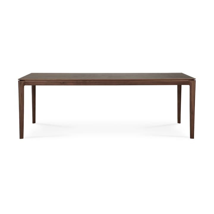 Bok dining table 220x95 cm, Lacquered teak brown Ethnicraft