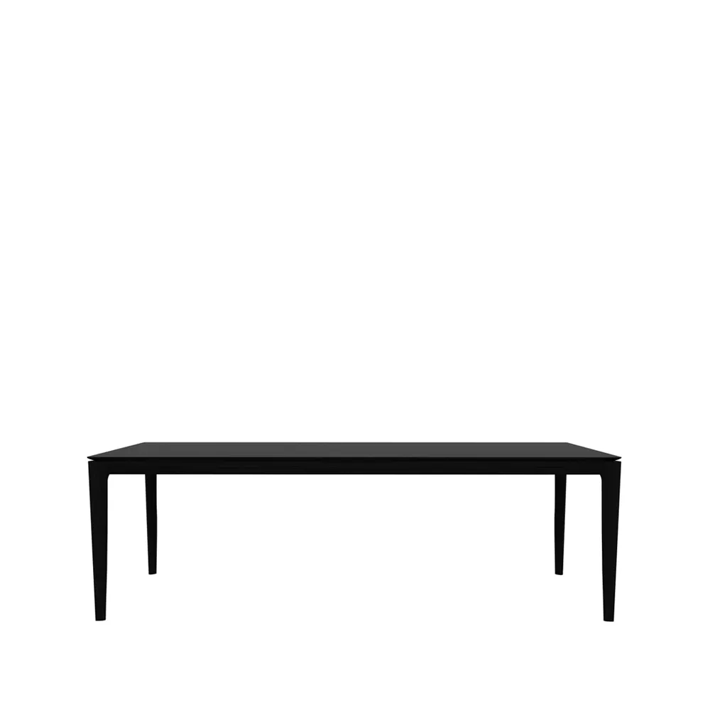 Bok dining table 240x100 cm, Black stained oak Ethnicraft