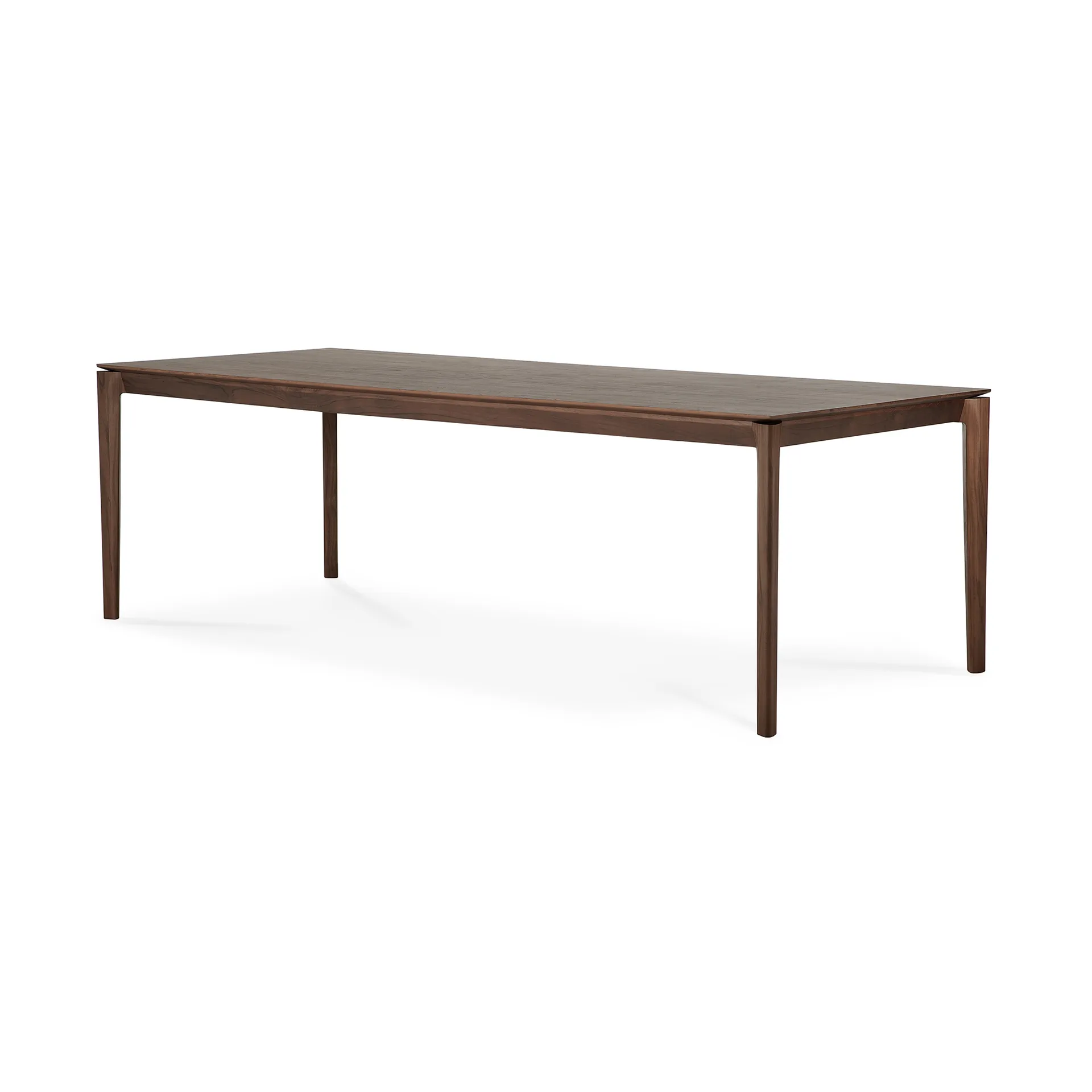 Bok dining table 240x100 cm, Lacquered teak brown Ethnicraft