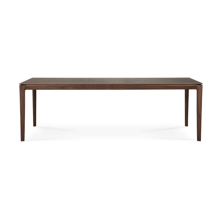 Bok dining table 240x100 cm, Lacquered teak brown Ethnicraft