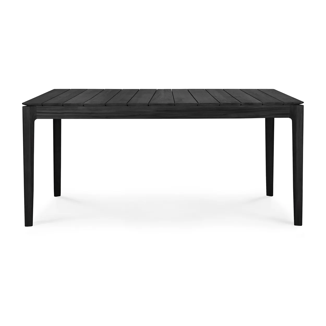 Ethnicraft Bok outdoor dining table black stained teak 162x80 cm
