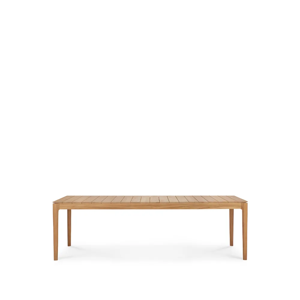 Ethnicraft Bok outdoor dining table teak 250x100 cm