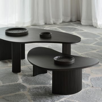 Boomerang coffee table - Mahogany dark brown 85x77 cm - Ethnicraft