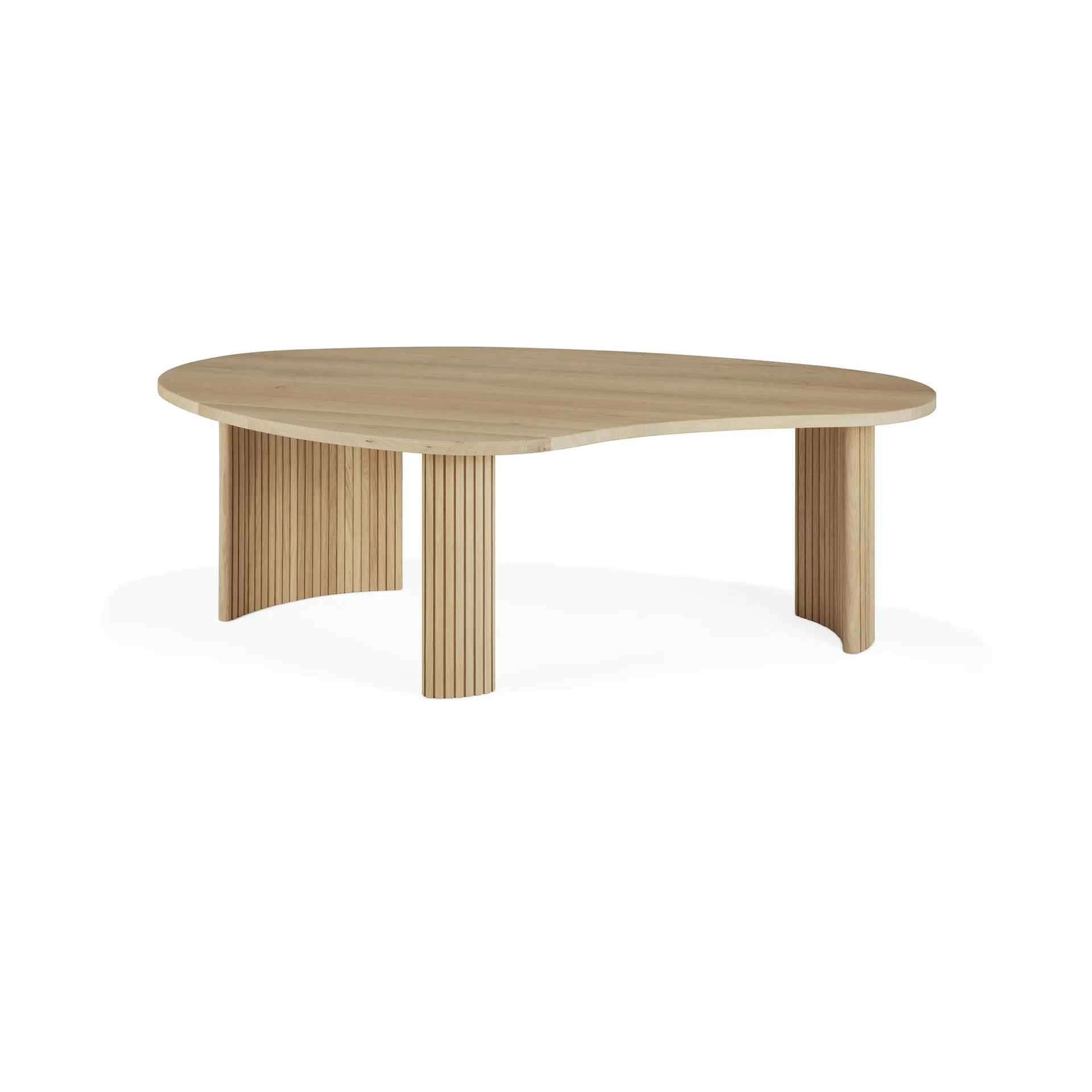 Boomerang coffee table, Oak, 126x74 cm Ethnicraft