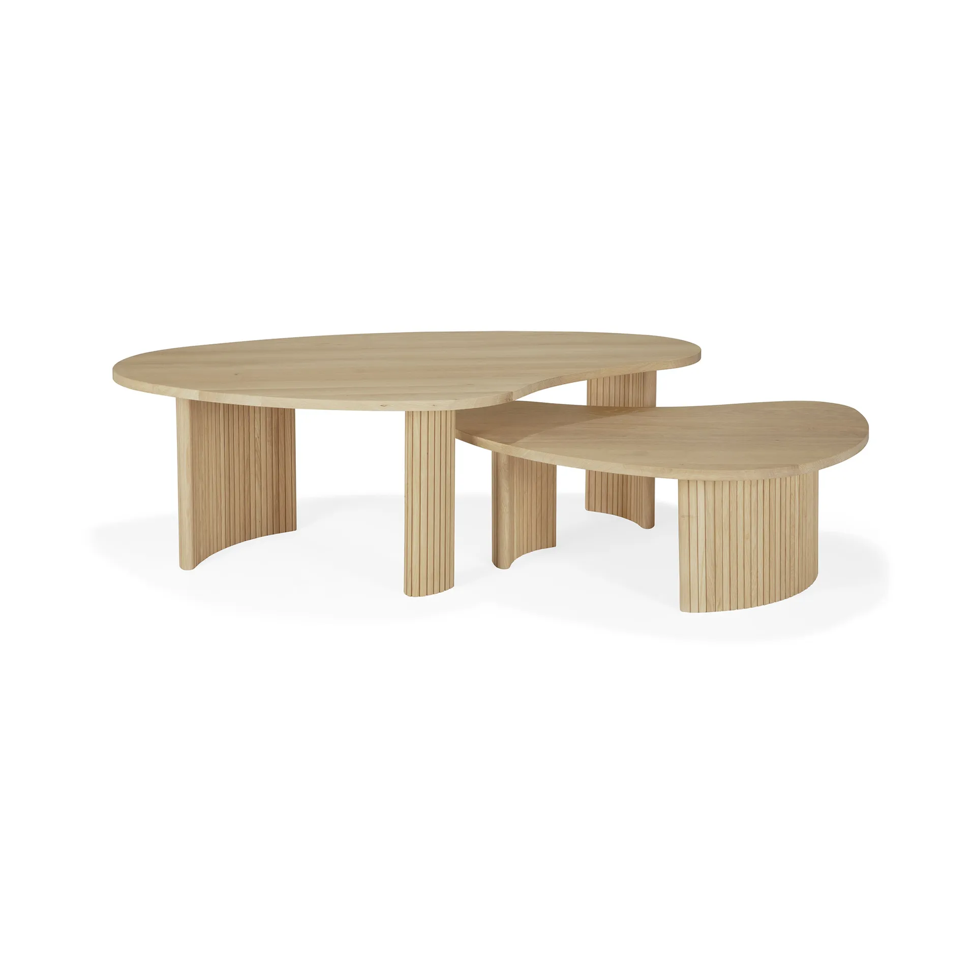 Boomerang coffee table, Oak, 126x74 cm Ethnicraft