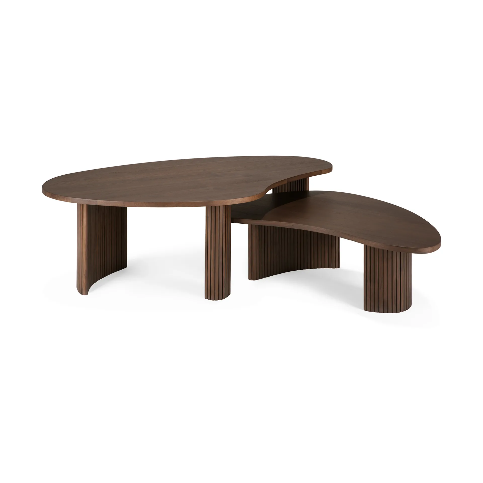 Boomerang coffee table, Teak, 126x74 cm Ethnicraft
