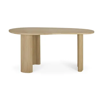 Boomerang desk - Lacquered oak, 160x83x76 cm - Ethnicraft
