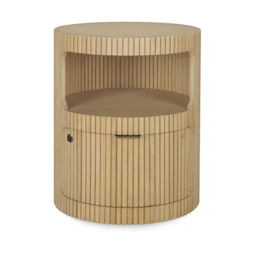 Boomerang hook rack with key lock - Oak, Ø45 cm - Ethnicraft