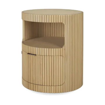 Boomerang hook rack with key lock - Oak, Ø45 cm - Ethnicraft