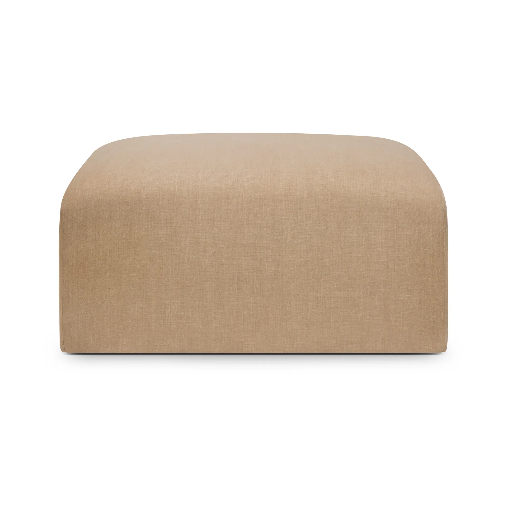 Bulky footstool, Light sepia, 80x60 cm Ethnicraft