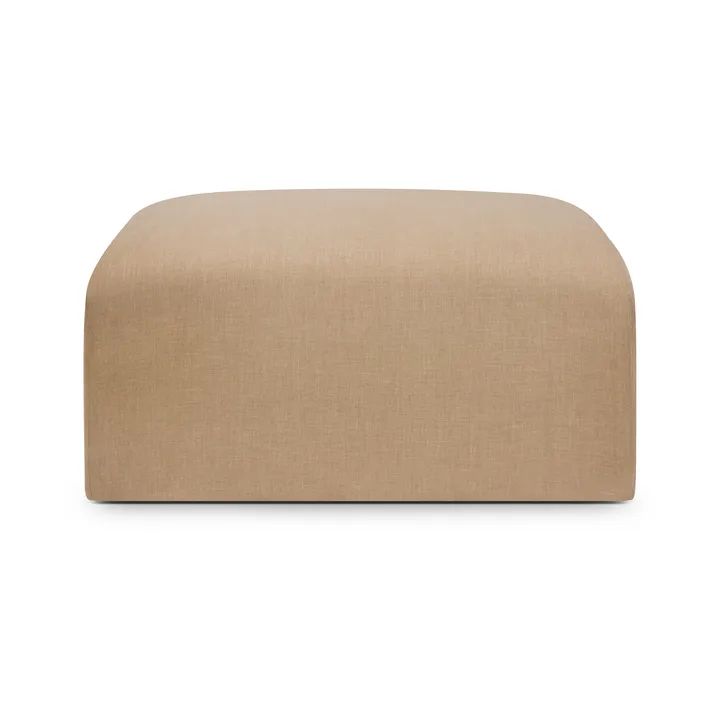 Bulky footstool - Light sepia, 80x60 cm - Ethnicraft