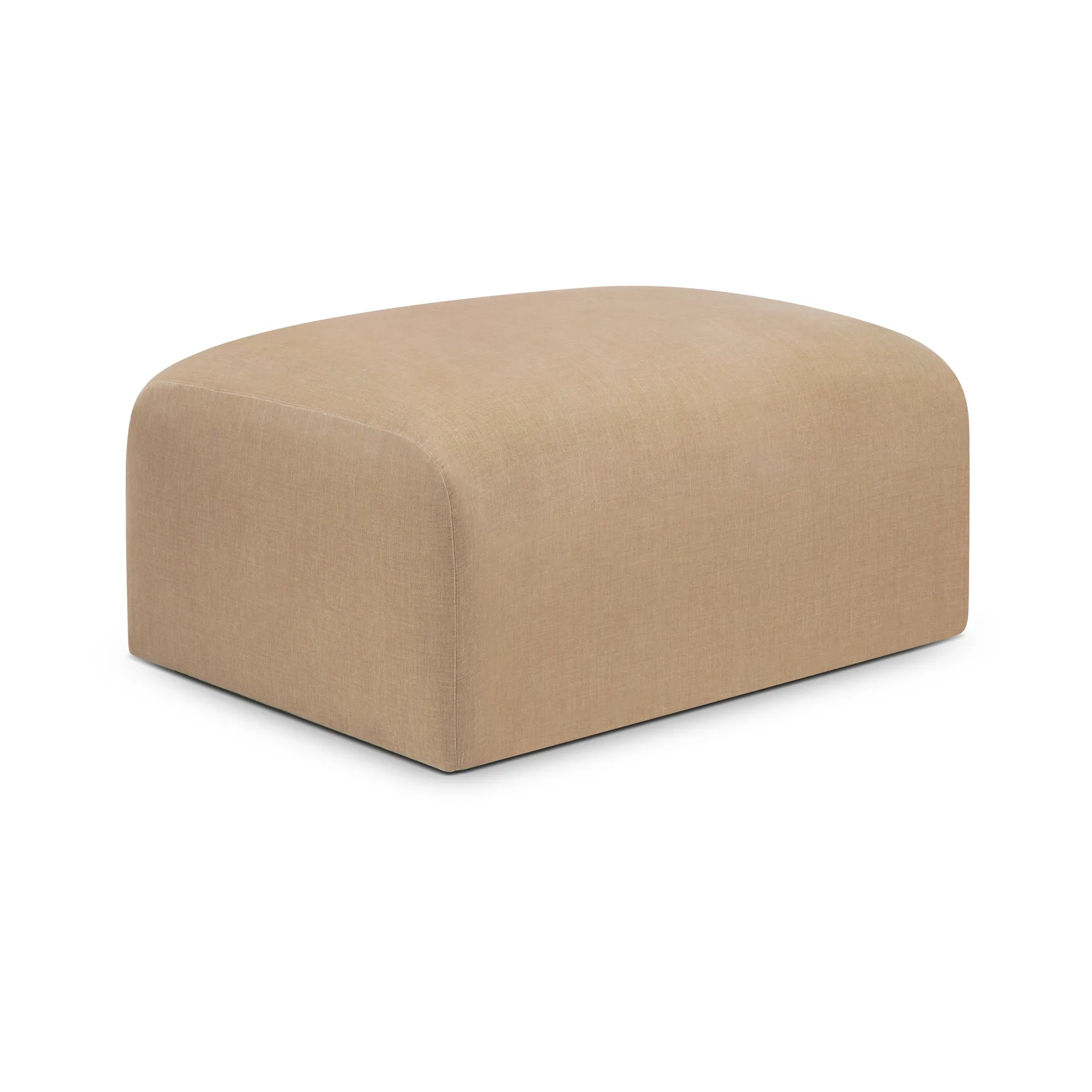 Bulky footstool, Light sepia, 80x60 cm Ethnicraft