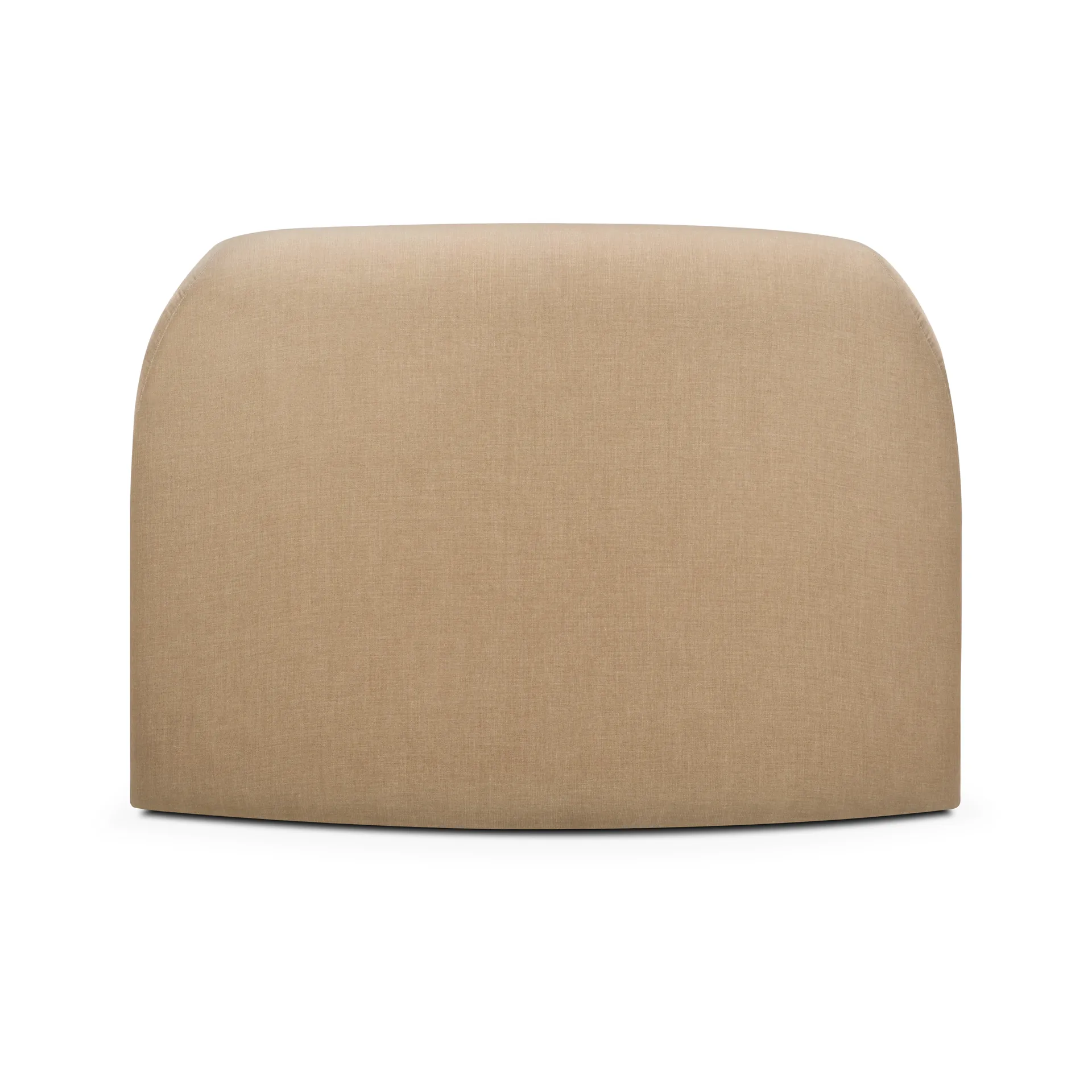 Bulky modular sofa 45° corner module, Light sepia Ethnicraft