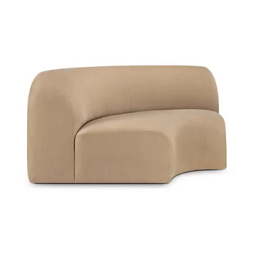 Bulky modular sofa 90° corner module - Light sepia - Ethnicraft