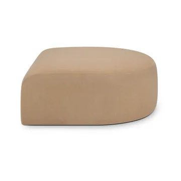 Bulky semi-circle ottoman - Light sepia - Ethnicraft