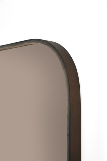 Camber wall mirror 60x60 cm - Bronze-wooden frame - Ethnicraft