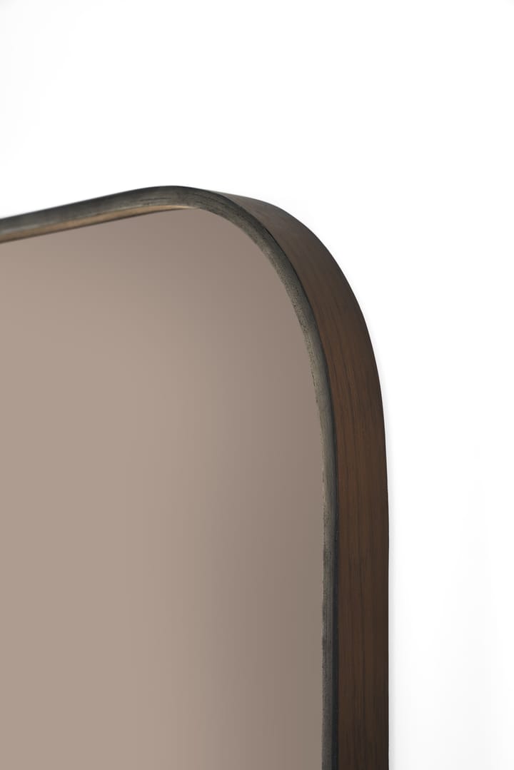 Camber wall mirror 60x60 cm, Bronze-wooden frame Ethnicraft