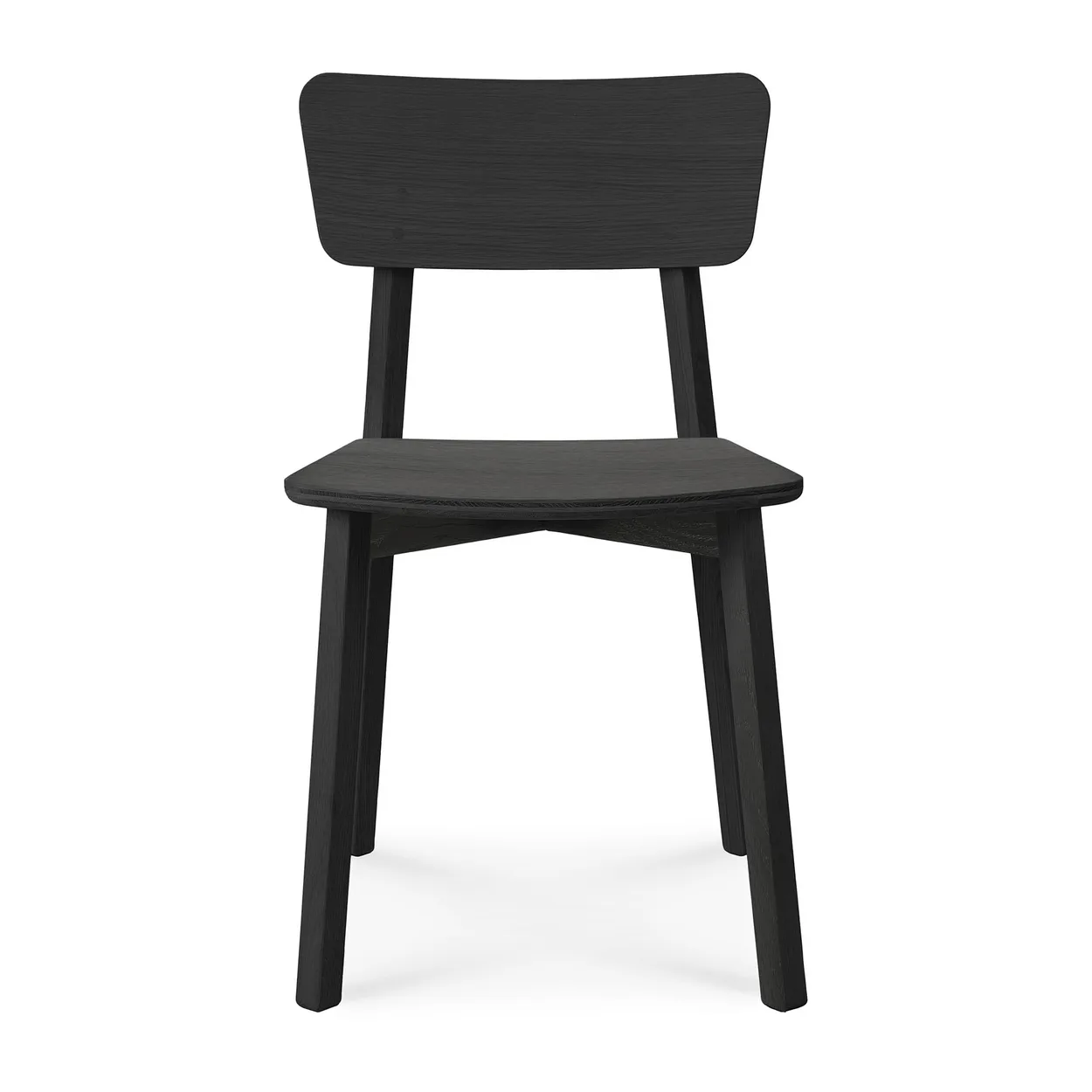 Ethnicraft Casale kitchen chair Black oak | Scandinavian Design | Chairs | Black