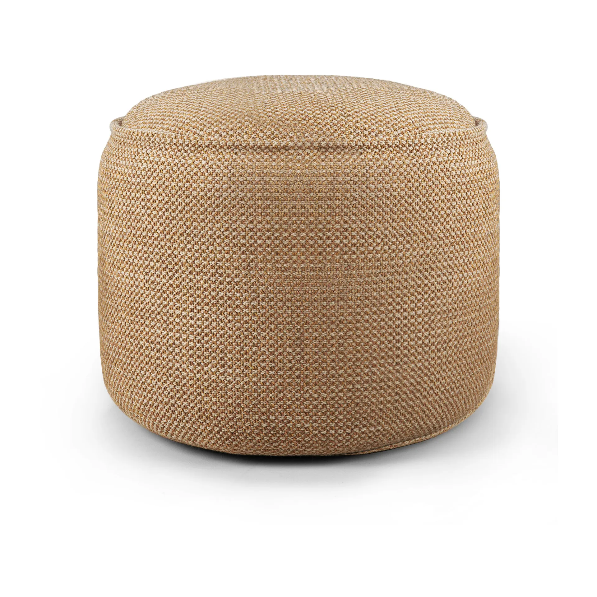Donut outdoor pouf seat pouf, Marsala check Ethnicraft