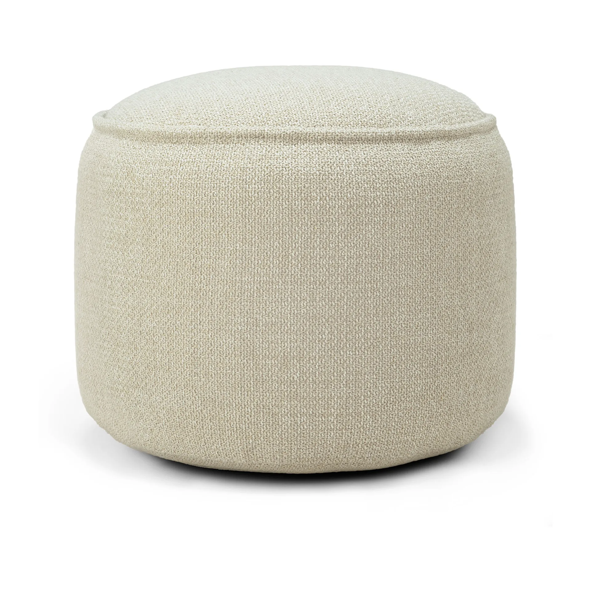 Donut outdoor pouf seat pouf, Natural check Ethnicraft