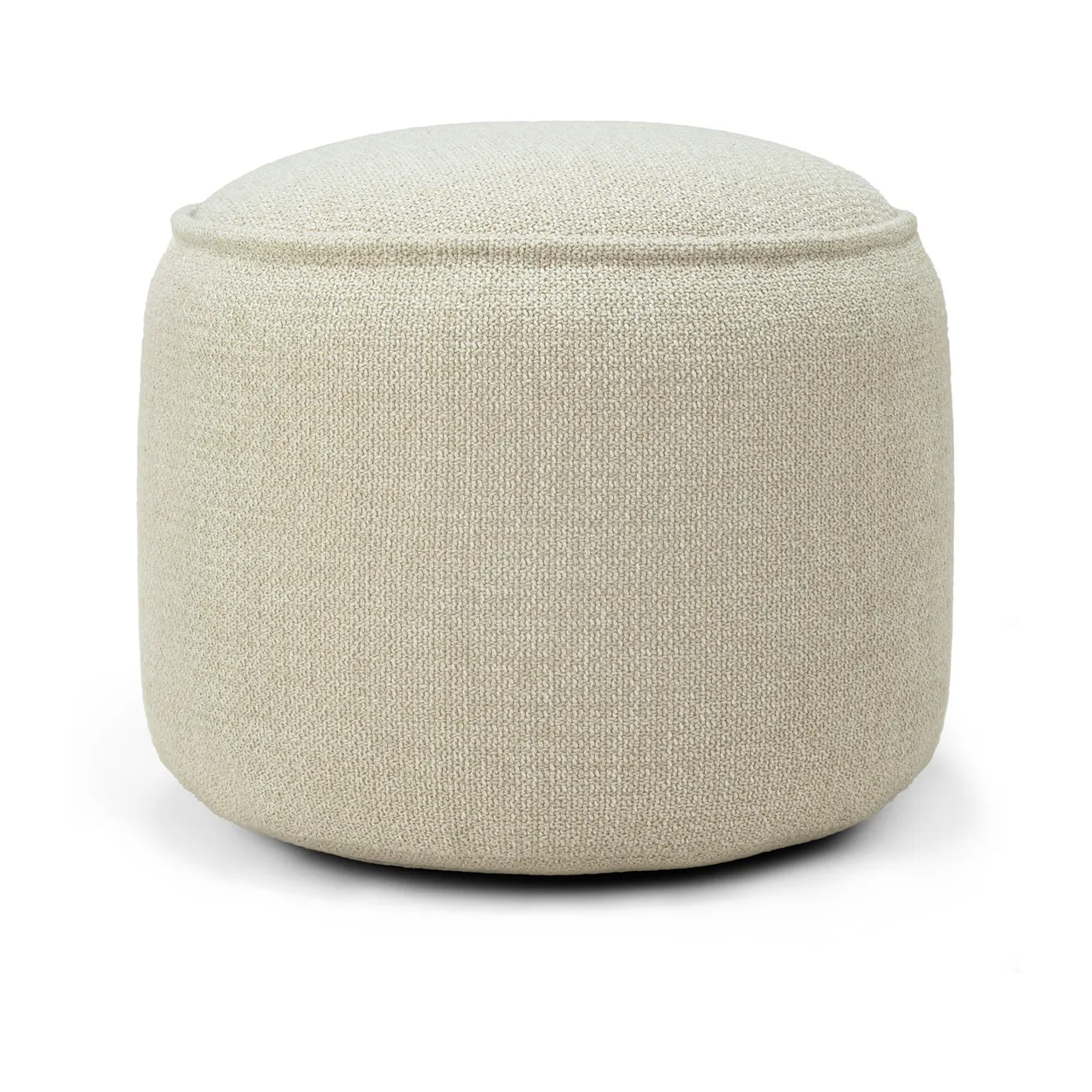 Ethnicraft Donut outdoor pouf seat pouf Natural check
