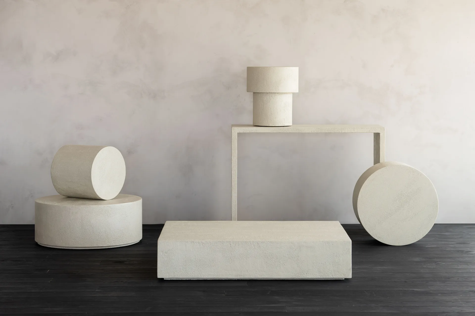 Elements coffee table, Off white, 120x90 cm Ethnicraft