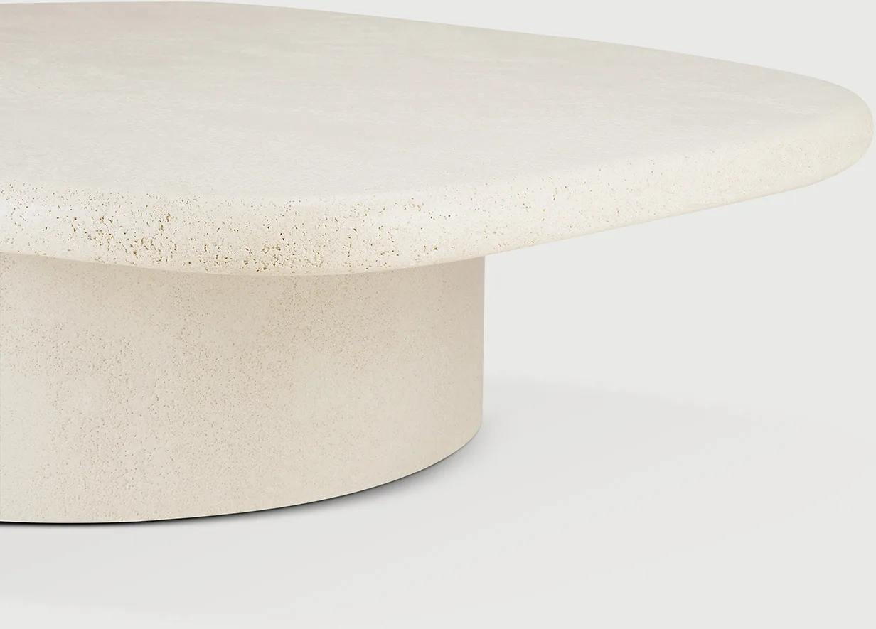 Elements coffee table, Off white, 134x96 cm Ethnicraft