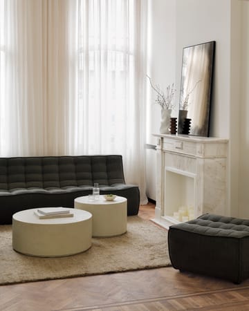 Elements coffee table - Off white, Ø80 cm - Ethnicraft