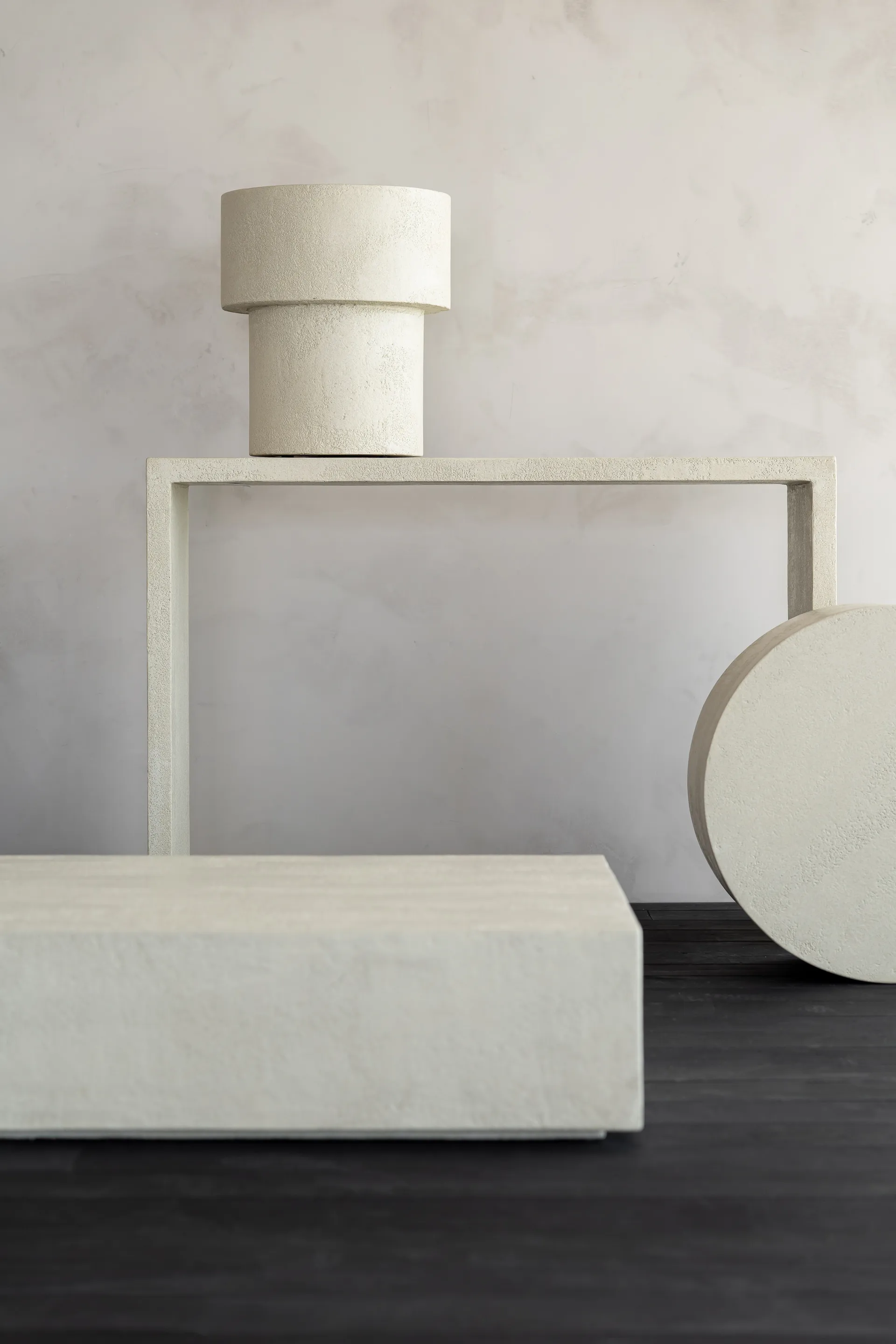 Elements Console table, Off-white Ethnicraft