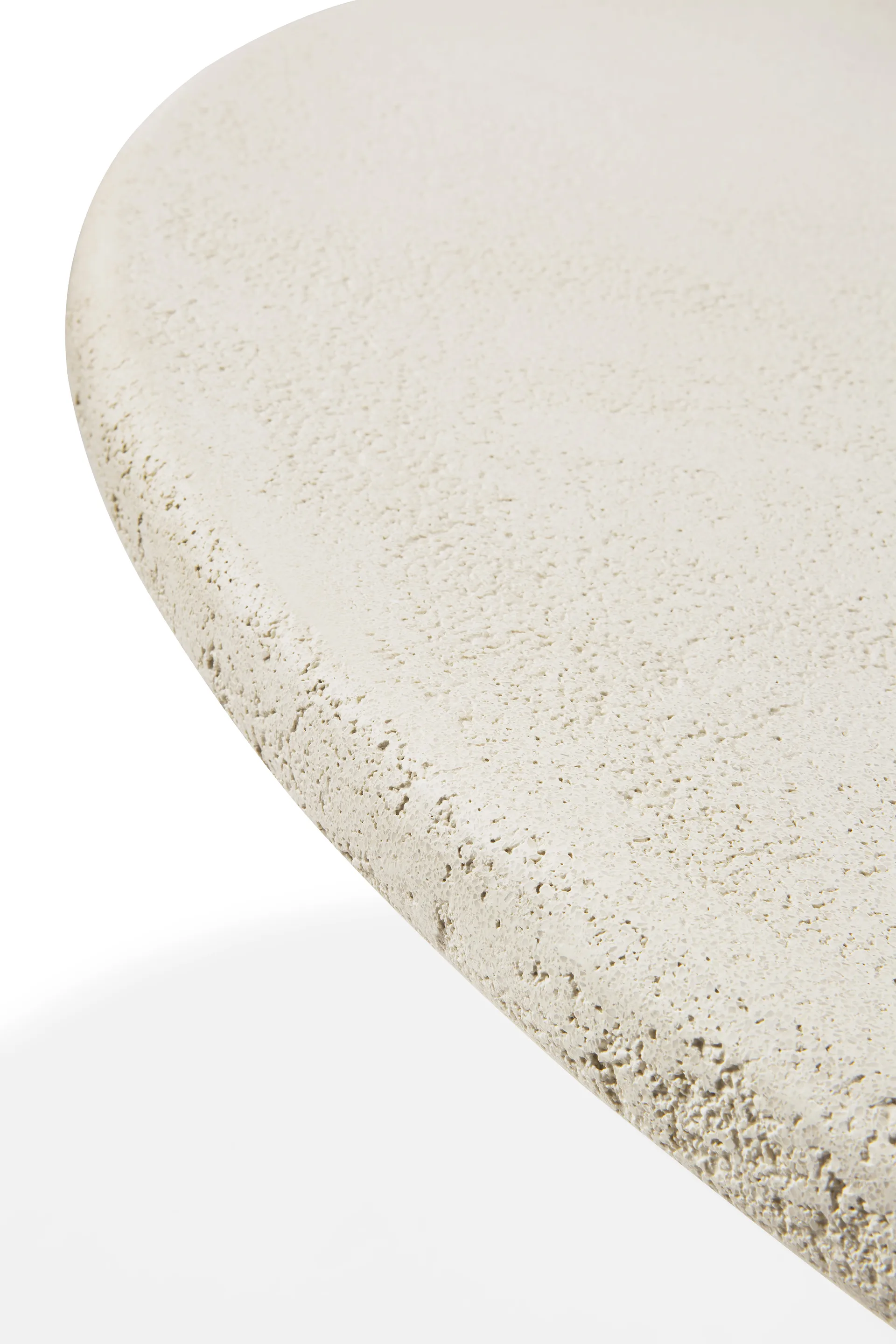 Elements dining table, Off white, Ø150 cm Ethnicraft