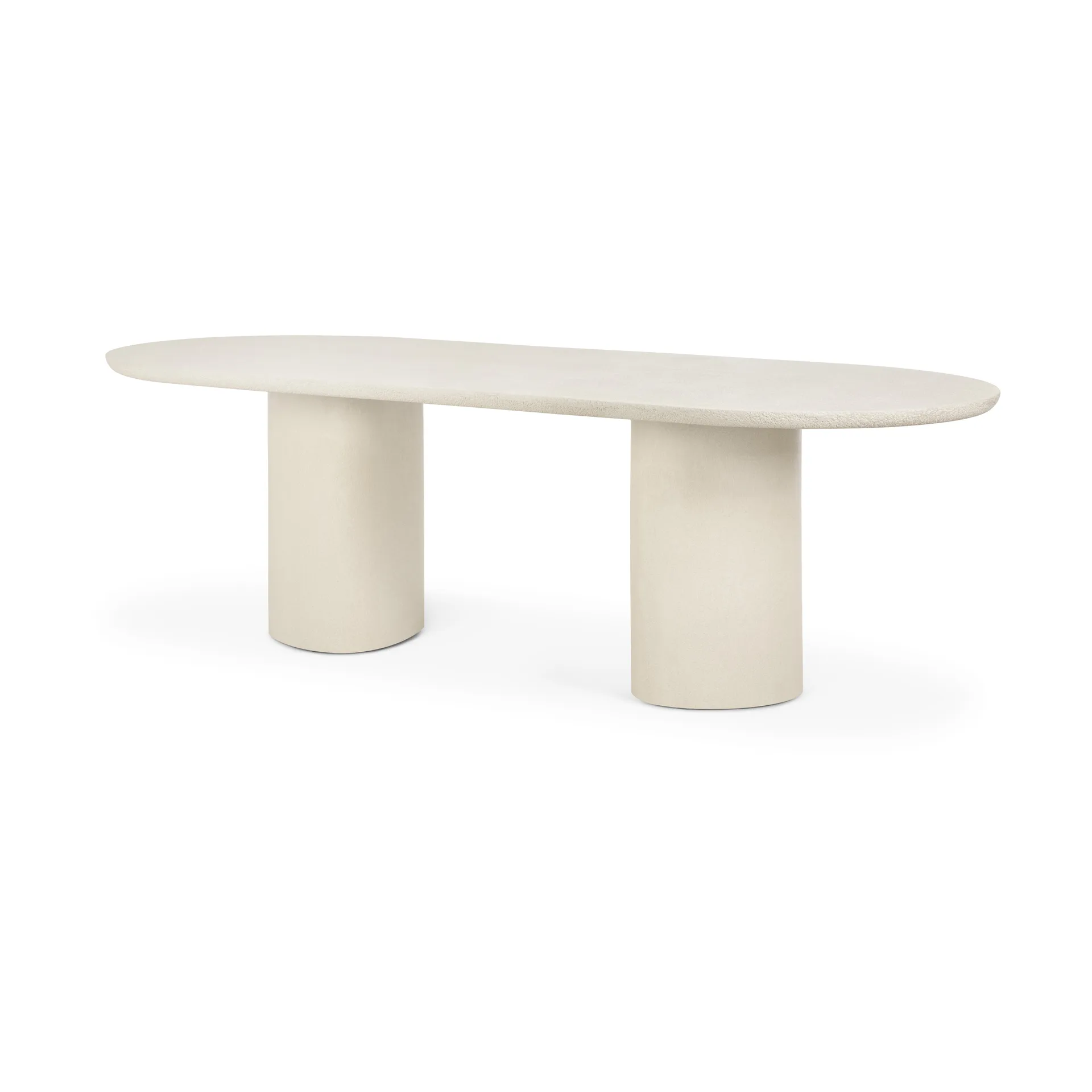 Elements Oblong dining table, Off white Ethnicraft