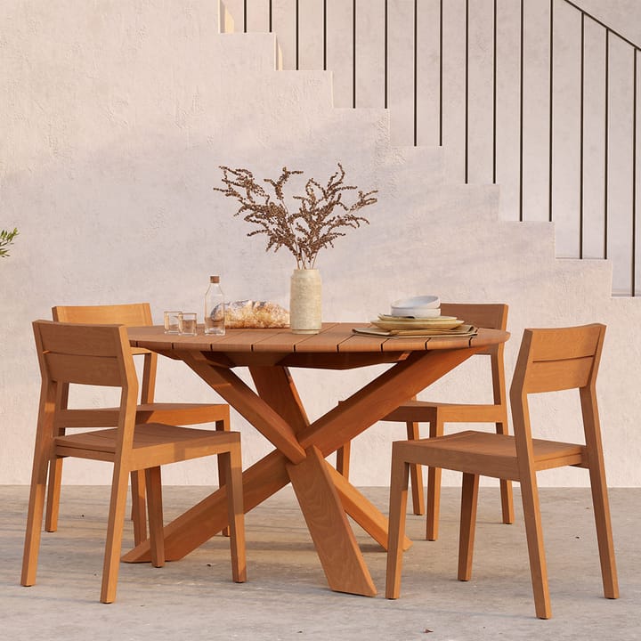 Ex 1 outdoor chair, Teak Ethnicraft