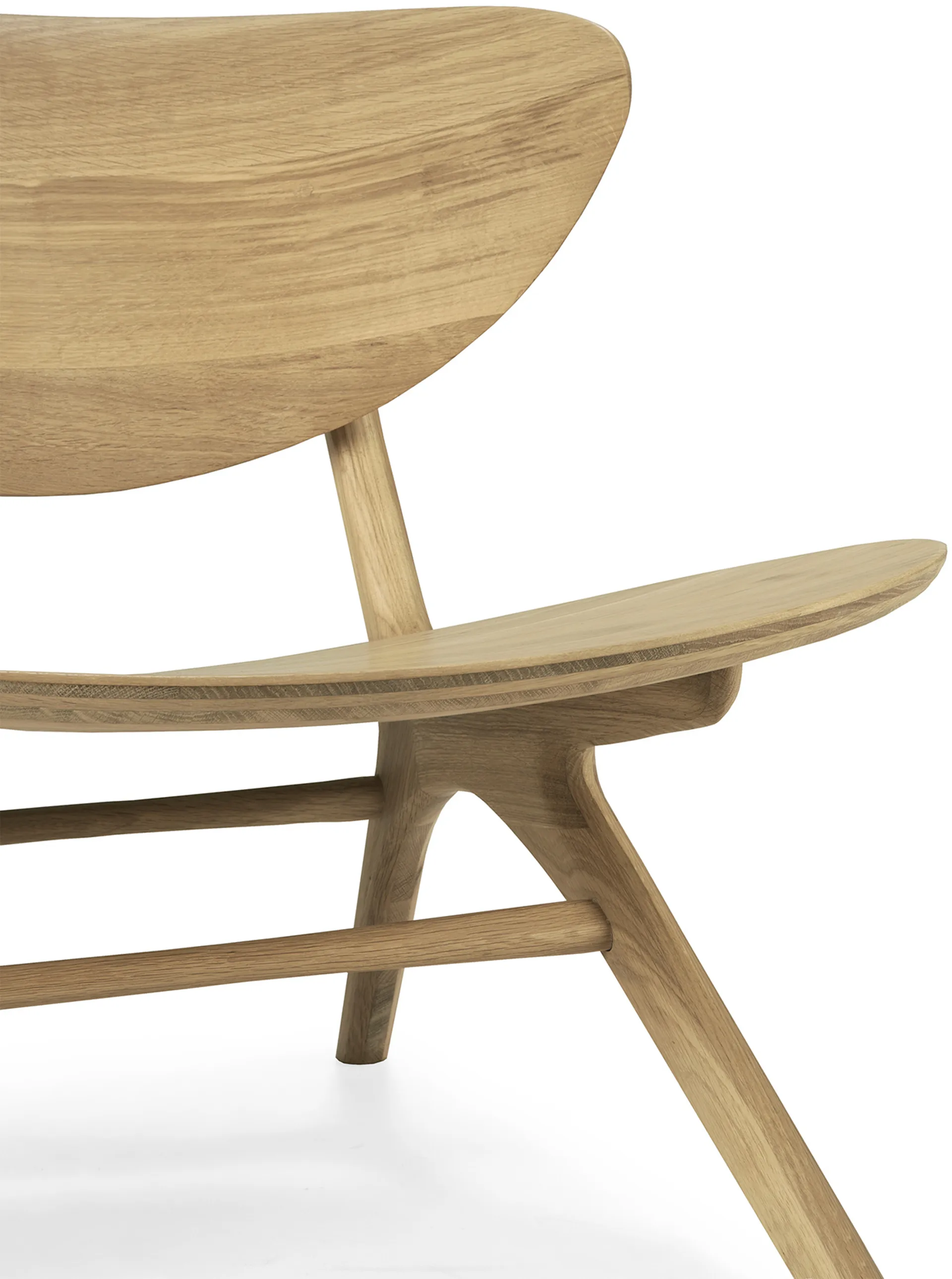 Eye lounge armchair, Hardwax oiled oak Ethnicraft