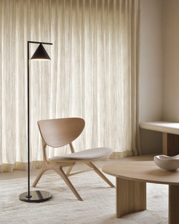 Eye lounge armchair - Oak, off-white - Ethnicraft