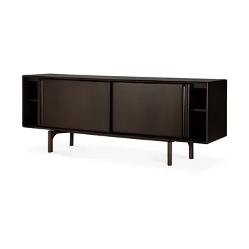 Flow sideboard - Rose brown mahogany, 224x82 cm - Ethnicraft